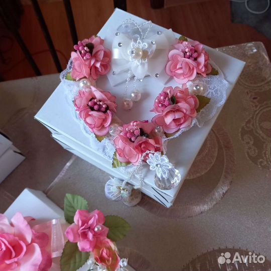 Интерьерные сердечки подарок, украшения