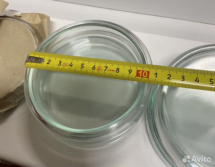 Чашки Петри стеклянные