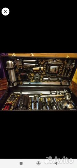 Набор подарочный для пикника на 6 персон Бивак