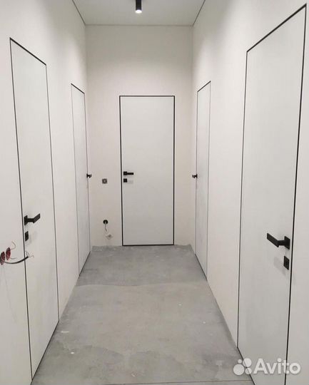 Двери межкомнатные скрытого монтажа