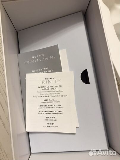 Nuface trinity с 3 насадками