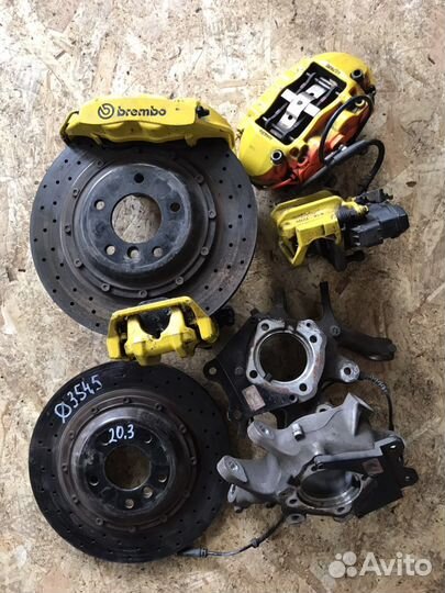 BMW f10 Brembo Комплект задних тормозов