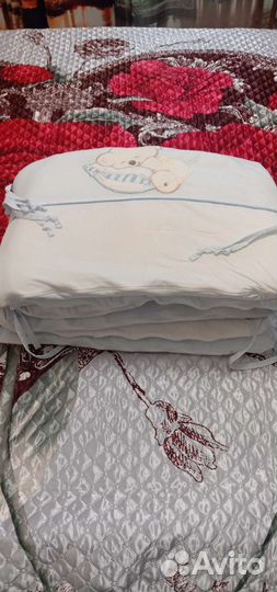 Бортики в детскую кроватку