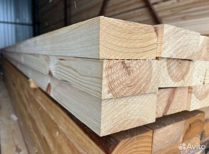 Брус обрезной 200х200х6000мм от производителя