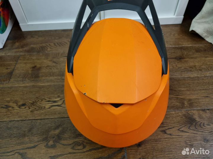 Шлем для мотокросса Shift whit3 оранжевый