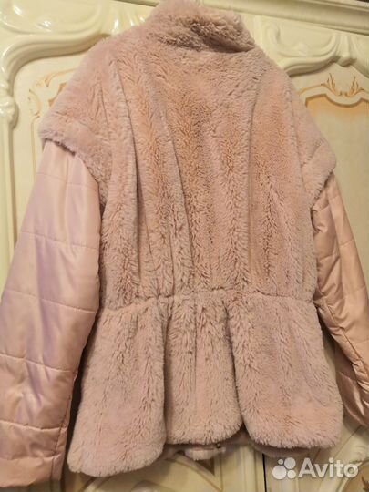Куртка жилет искусственный мех