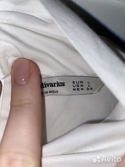 Блуза с бантом Stradivarius