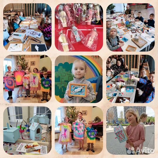 Выездные творческие мастер-классы/арт-вечеринки