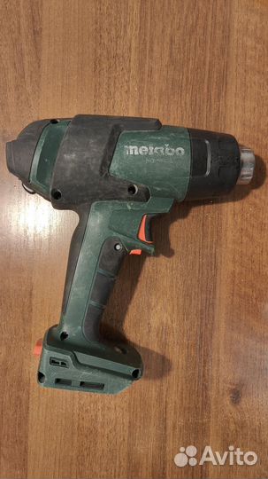 Фен metabo hg 18 ltx 500