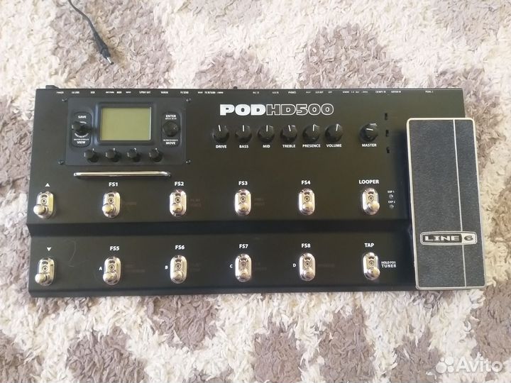 Гитарный процессор line 6 pod hd500