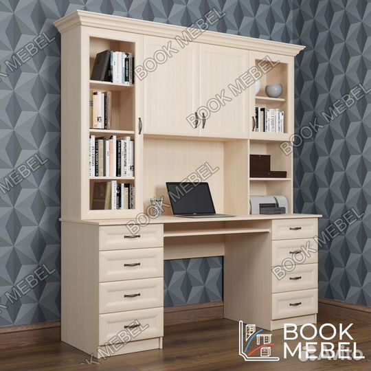 Компьютерный стол в виде Книжного шкафа