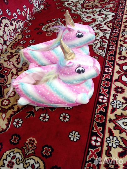 Тапочки домашние детские