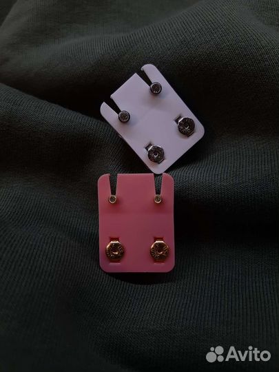 Серьги,медицинская сталь