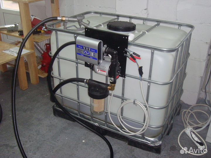 Мобильный заправочный модуль насос 12В, 24В, 220В