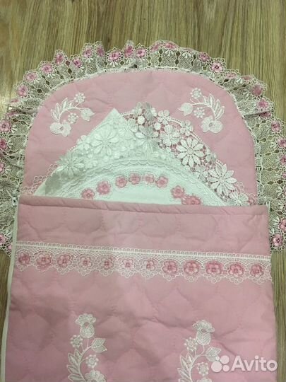 Конверт на выписку летний для девочки