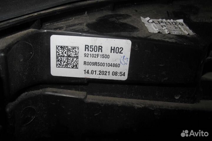 Kia Sportage 4 2016 Фара правая (led )