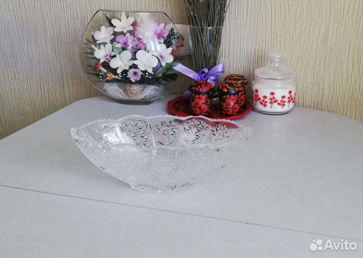 Хрустальная ваза СССР