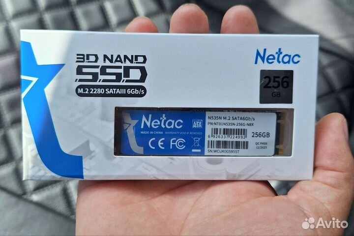 Ssd Netac 256