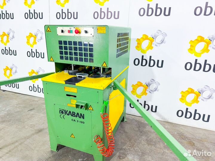 Kaban Углозачистной станок на 3 фрезы для окон пвх