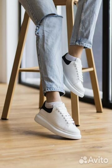 Кеды Кроссовки Alexander McQueen (White)