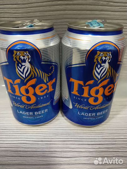 Банки из под пива Малайзия Tiger