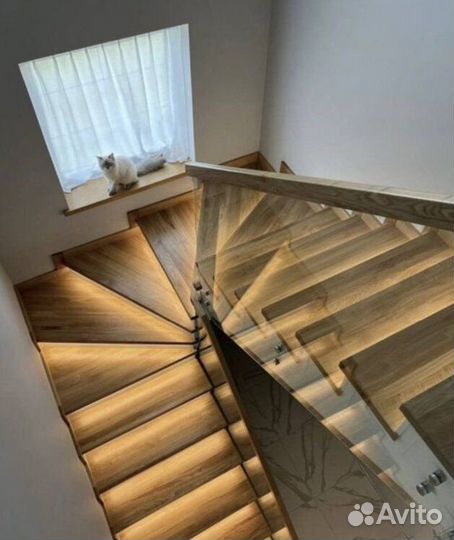 Перила из стекла