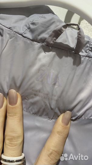 Куртка на пуху для девочки zara