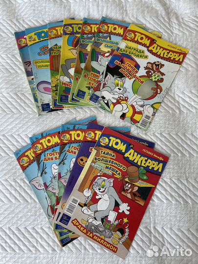 Комиксы Том и Джерри