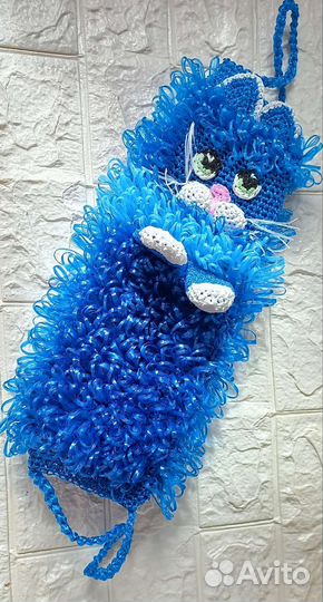 Мочалка ручной работы