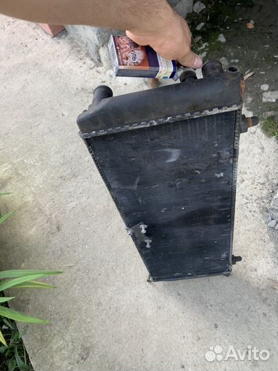 Радиатор узкий под дросселя