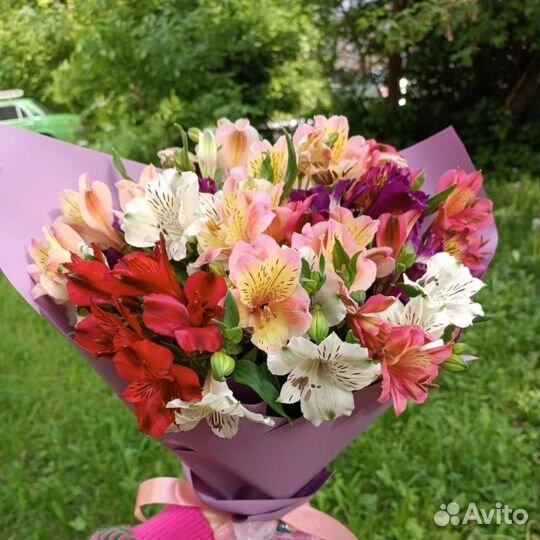 Букет из альстромерий с доставкой