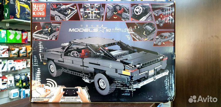 Конструктор Mould King 13081 Muscle Car Доминика Т