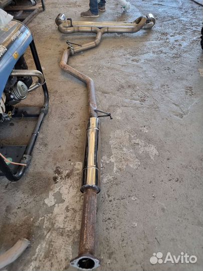 Прямоточный выхлоп Kia ProCeed JD GT