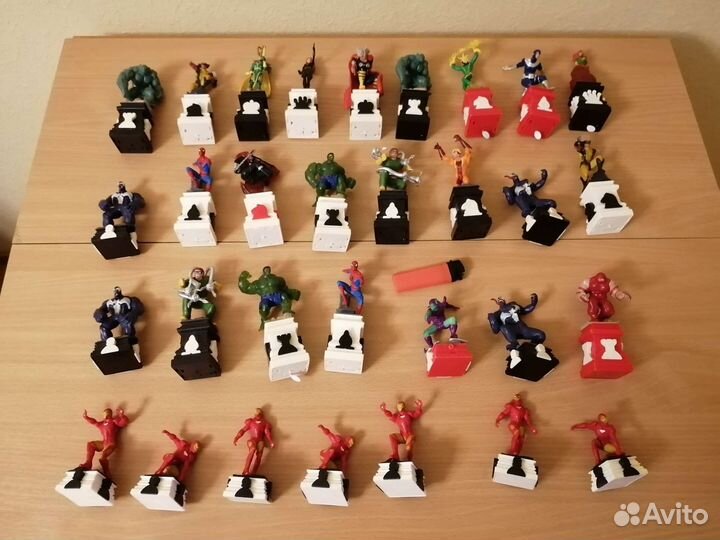 Фигурки героев Marvell