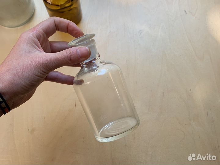 Стеклянные бутылки винтаж