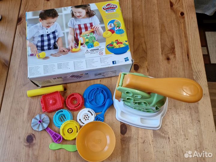 Play-doh набор Кухня Фабрика пасты спагетти плейдо