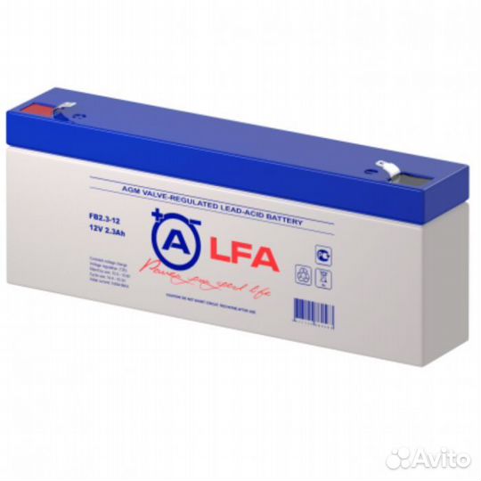 Свинцовокислотный аккумулятор LFA battery FB2.3-12