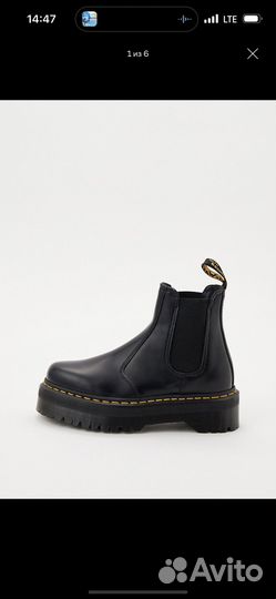 Dr martens ботинки челси