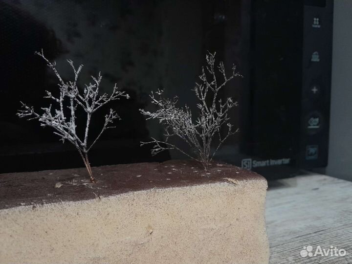 Кусты и деревья для диорам