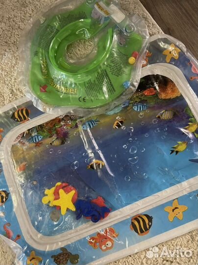Детский круг и коврик водяной