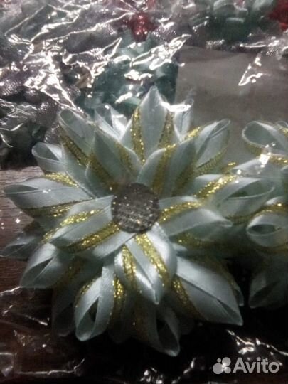 Резинки для волос ручной работы