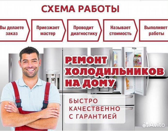Ремонт холодильников на дому