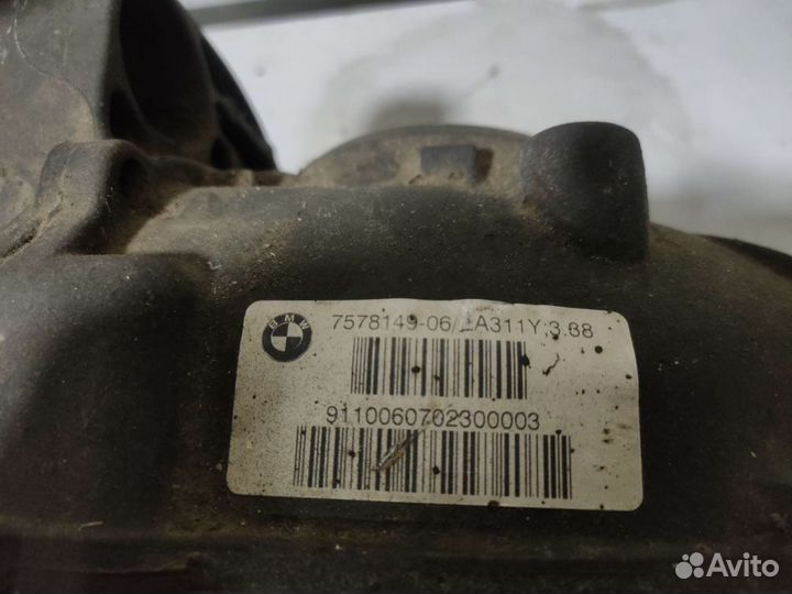 Задний редуктор BMW F10 523i 528i N52 3.38