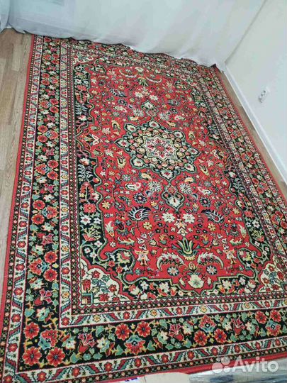 Ковер шерстяной СССР б/у