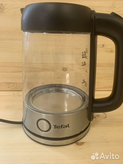 Стеклянный чайник Tefal ki750d30