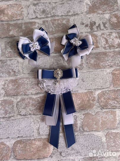 Банты и галстук школьные