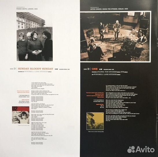 Виниловая пластинка U2, U218 Singles