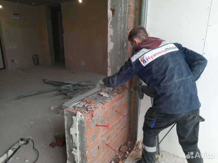 Демонтаж квартиры в Омске \ Демонтажные работы