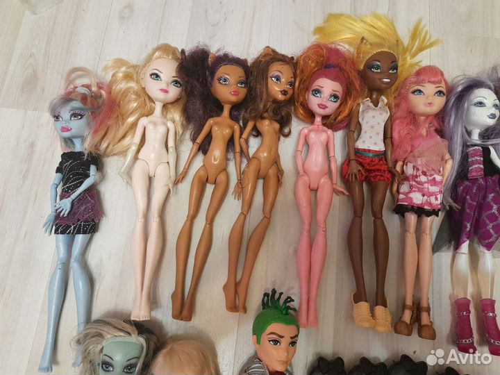 Куклы Monster High, Aver After High,Disney,hairdor