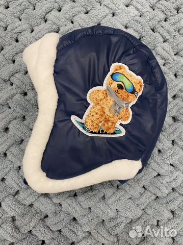 Шапка детская зимняя для мальчика